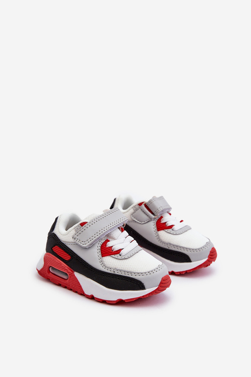 Children's Sneakers with Velcro Red Krissandra