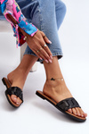 Women's Classic Flat Sandals Black Namrita