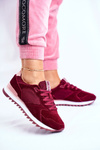 Women's Sport Shoes Sneakers Big Star Maroon GG274522