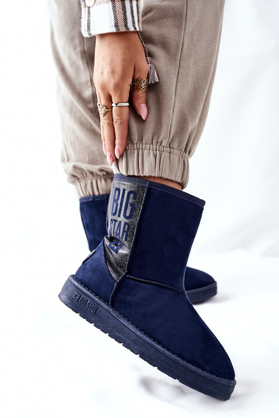 Women's Snow Boots Big Star EE274416 Navy