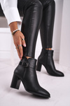 Women’s Boots On High Heel Sergio Leone Black BT509