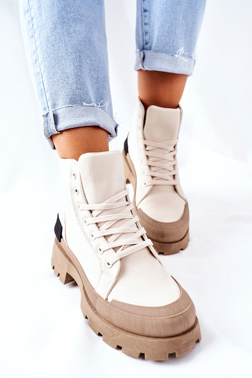 Women’s Boots Beige Any One