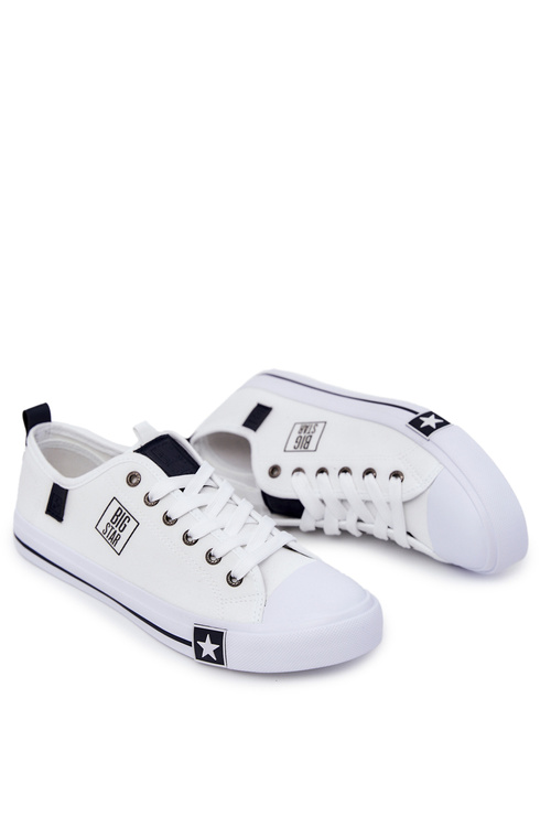 Men's Low Sneakers Big Star JJ174137 White