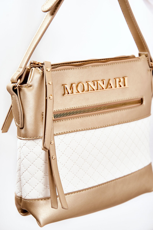 Messenger bag Monnari A360-M23 Gold-White