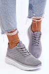 Women's Lace-up Sports Shoes Gray Lavarone