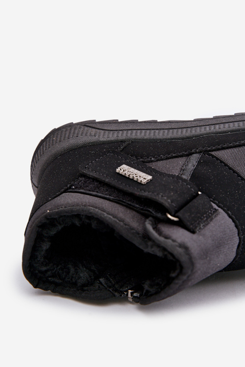 Insulated Men's Winter Boots Snow Boots Black Progress PROGJ-22-153