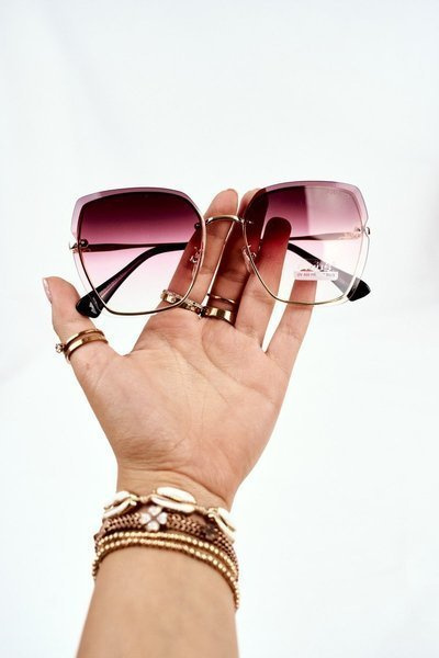 Women's Sunglasses Prius PRE-34 Gold Pink Gradient