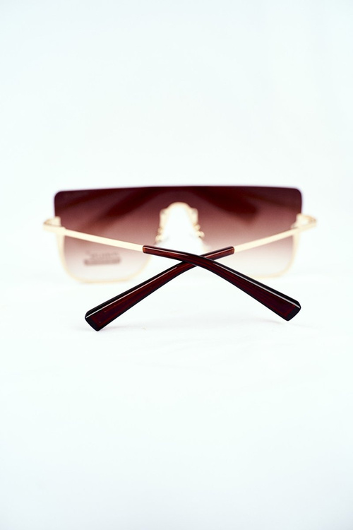 Women's Sunglasses Gold Prius PRE-37 Brown Gradient