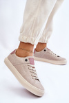 Sneakersy Damskie Beżowe Big Star LL274399