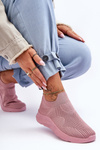 Women's Slip-On Sports Shoes Pink Claris