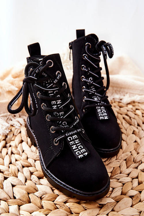 Children's Boots Warm Black Mini Aspen