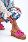 Women's Wedge Sandals Pink Calama