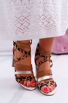 Women's Elegant Stiletto Sandals with Straps Villey