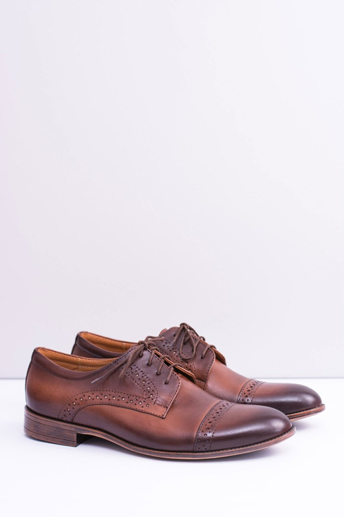 Men's Business Leather Half Boots Gerard Brown