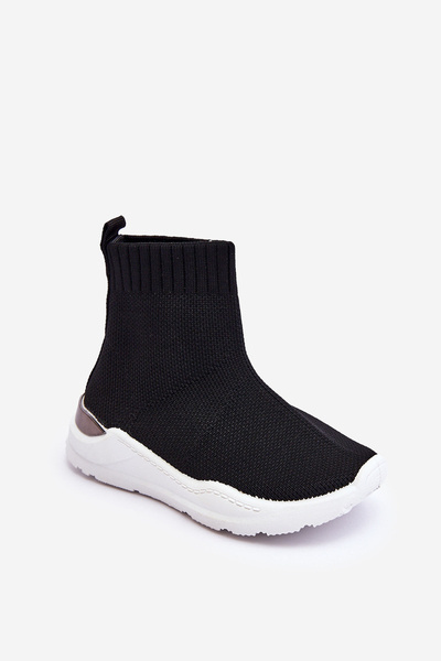 Children's Sock Sports Shoes Black Benito