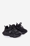 Children's Platform Sneakers Black Hanomess