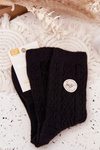 Women's Wool Socks Black