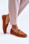 Suede Classic Loafers Camel Roddie