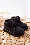 Children's Insulated High Sneakers Black Clafi