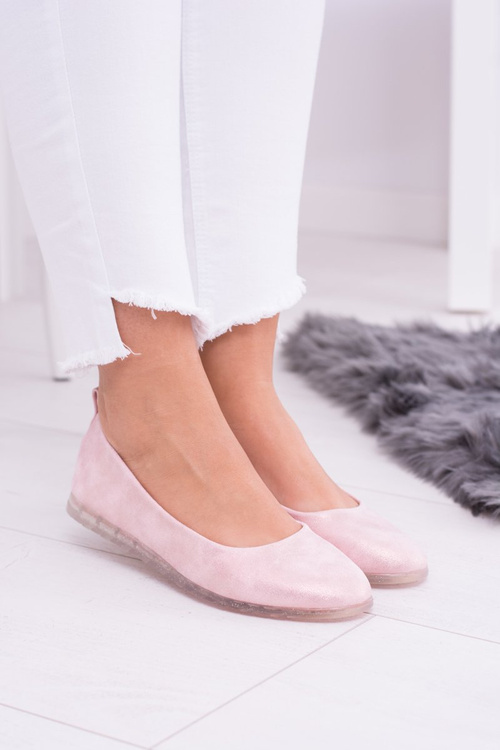 Sergio Leone Women's Pink Makalu Ballerinas