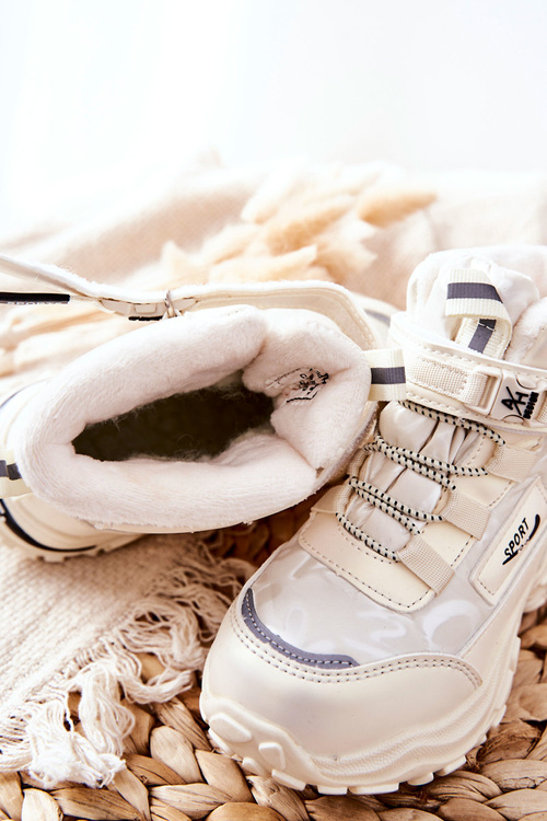 Insulated Snow Boots Light Beige Erila