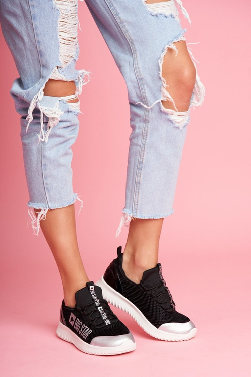 Buty Sportowe Big Star Czarne FF274A409