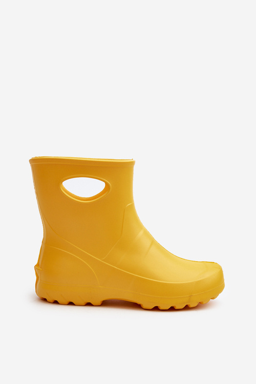 Women's Waterproof Wellies LEMINGO GARDEN 752 Yellow