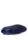 Men's Bednarek Elegant Nubuck Leather Shoes Navy Blue Pietro