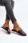 Women's Sandals with Embellishment Black Ollavia