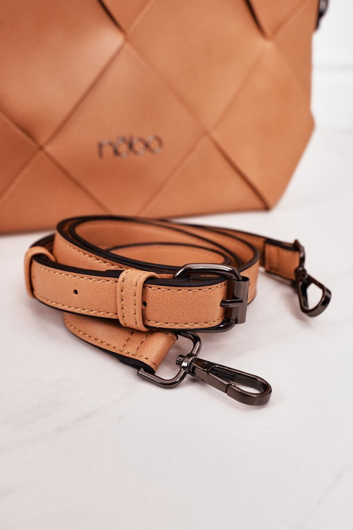 Clutch Bag With A Detachable Strap NOBO NBAG-K1260 Beige