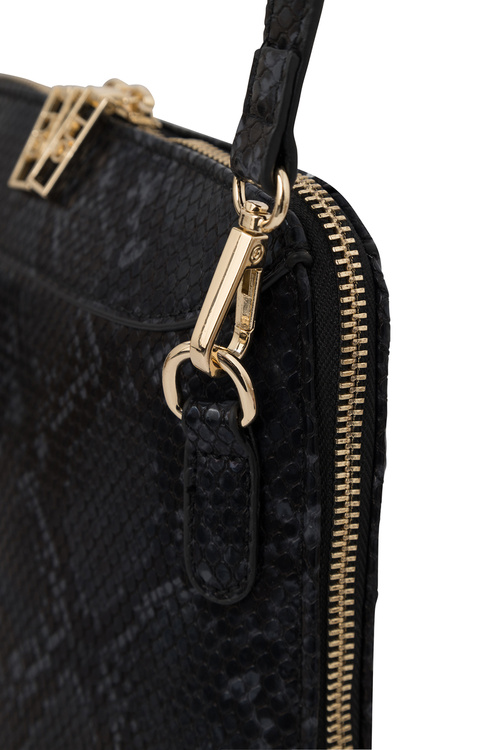 Animal Pattern Satchel Bag NOBO NBAG-R3200-C019 Dark Grey