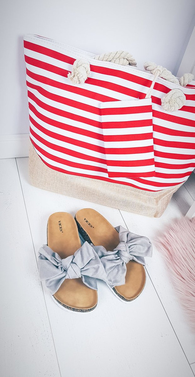 Beachy Large Red Handbag Bag Women's Navy Bags