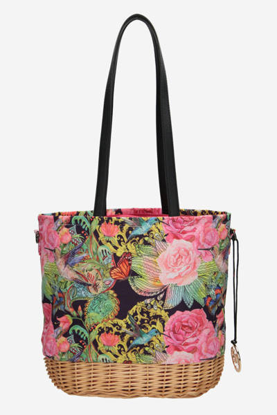 Braided Bag basket NOBO XM0040 Beige