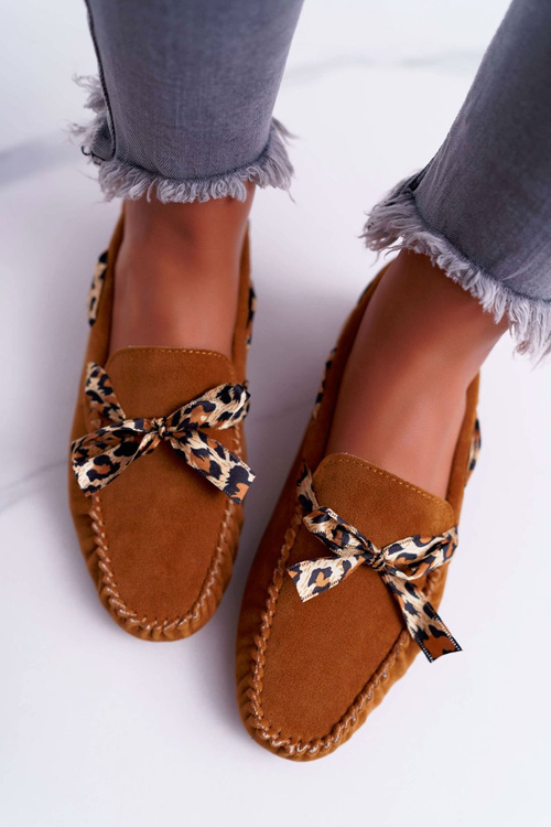 Lu Boo Comfortable Camel Plummy Women's Moccasins Lu Boo Comfortable Camel Plummy