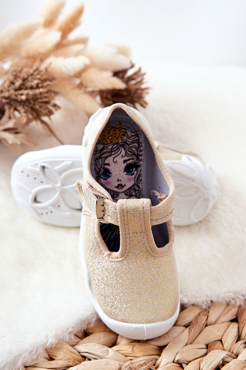 Flip-flops Ballerinas Befado Shiny 115X003 Gold