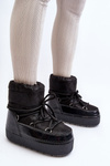 Women's Snow Boots with Black Laces Toolsa
