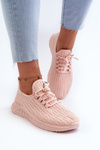 Women's Lightweight Fabric Sports Shoes Pink