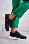 Women's Leather Sport Shoes Black Camrose