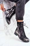 Women’s Boots Maciejka Warm Leather Black 03961-01