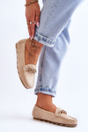 Women's Suede Loafers Beige Sorento