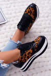 Sporty Women's Shoes Leopard Thick Sole OHH!
