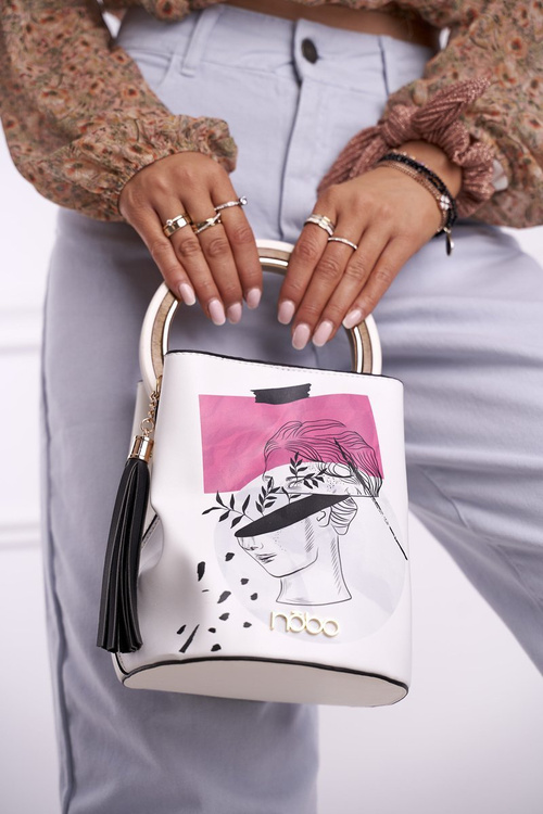 Women's Bag Nobo White NBAG-I2690-CM00