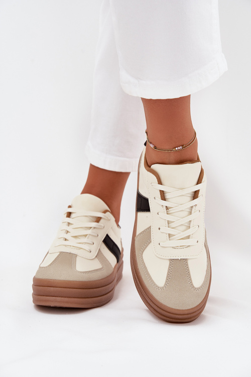 Women's Platform Sneakers Beige Sivirae