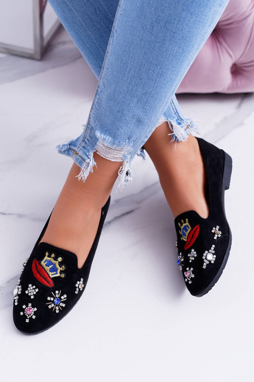 Black Women's Ballerina Ballerinas Patches Princess