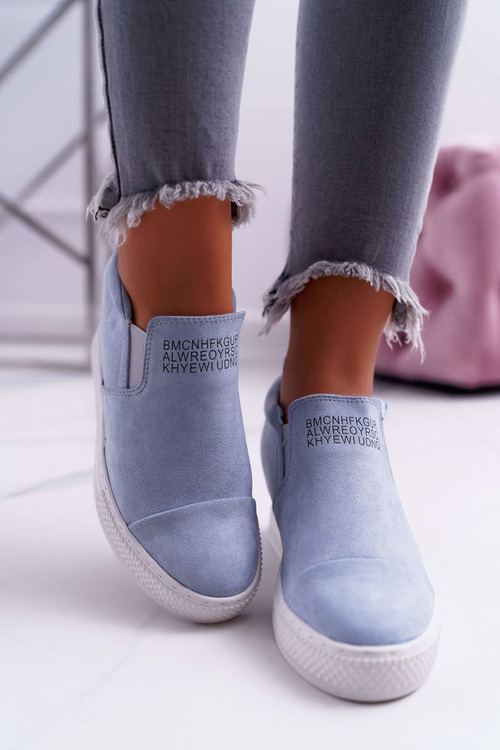 Women's Sneakers Sneakers Lu Boo Slip-on Blue Kaori