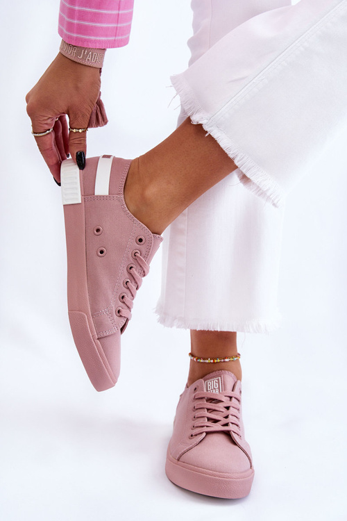 Women's Low Sneakers Big Star LL274040 Pink