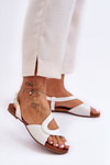 Women's Flat Sandals SBarski 541-22 Silver