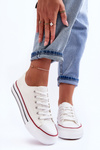 Classic Low Platform Sneakers White Jazlyn