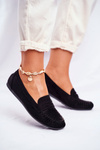Women’s Loafers Material Black Panay