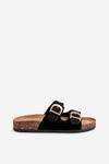 Women's Platform Sandals with Straps Black Doretta